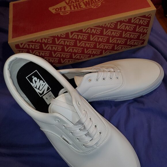 VANS White 12 Men 13.5 Women - Picture 3 of 5